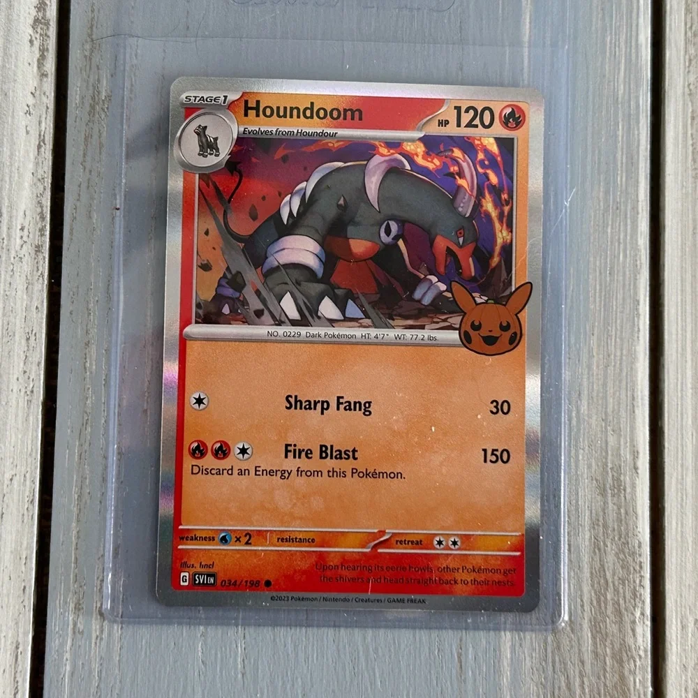 Pokemon | Toys | New Pokemon Houndoom Holo Trick Or Trade Halloween 223 Trading Card 03498 | Poshmark Pokemon | Toys | New Pokemon Houndoom Holo Trick Or Trade Halloween 223 Trading Card 03498 | Poshmark